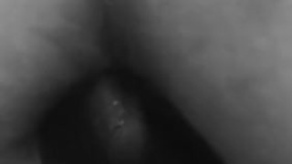 Some intense anal dildo riding.