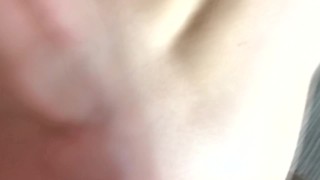 First anal video, painful, on the table