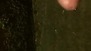 Public cumshot