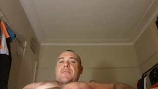 Masturbating with Sex Toy & Cum Shot