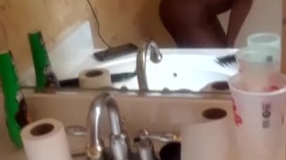 ebony goddess nani Plays with pussy