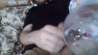 I Cum On A Hello Kitty Snow Globe