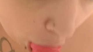 Baby teasing Daddy while he's at working