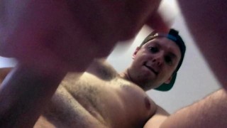 Jock Fantasizing Long Piss POV Got Hard & Wanked