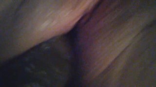 POV BBC fucks his BBW girlfriend shaved juicy Pink Pussy