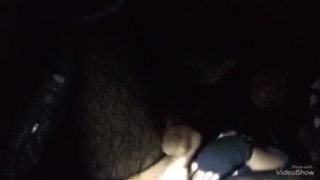 Slutty Hitchhiker Squirts All Over Truckers Windows