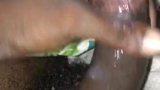 Just jacking this big dick