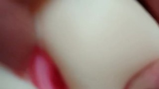 Fucking new toy pussy