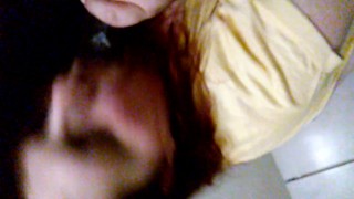 Big Tit BBW gives her BBC sloppy head