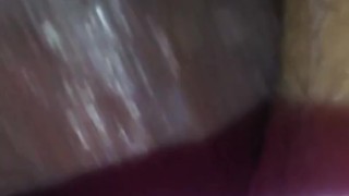 POV going into my BBW creamy fat pussy