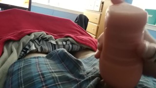 Using my Sasha grey deepthroat toy