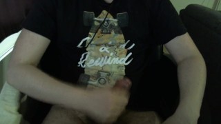 Horny evening masturbation