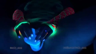 BBW huge tits big nipples milf fucks pussy bad dragon apollo