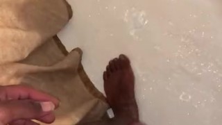 Big black dick in the shower