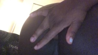 Playing in my tight Virgin ass
