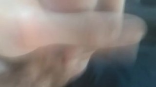 Jerking while she rests at the Truck Stop
