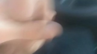 Jerking while she rests at the Truck Stop