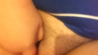 Fucking my pussy and rubbing my clit