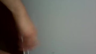 Young student jacking off in public work bathrooms (part 2)