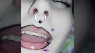 Princess Kitty wants to make step-dads cock cum