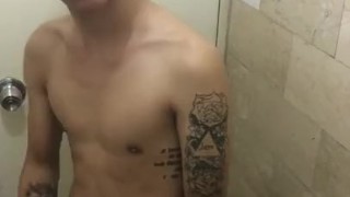 Blonde twink solo