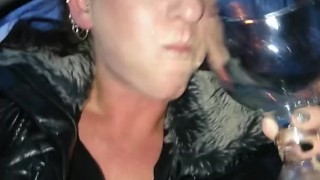 sexxycandyxxx car piss drink