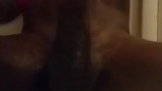 Cumshot before shower