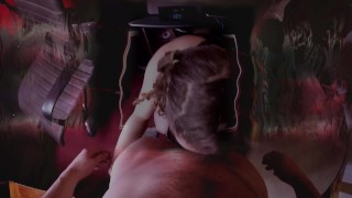 Pigtail beauty Sucks Cock Highlight Reel