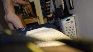 (Full Length) Ava Blossom Smokes, Sucks, and Fucks Lucky White Cock