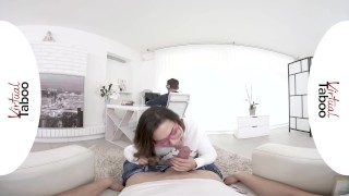 VIRTUAL TABOO - Hardcore Threesome With Curvy Hottie
