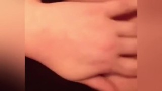 BBW with huge tits teases her pussy