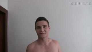  CZECH HUNTER 354 - Daddy With Big Cock Fucks Bareback A Twinks Tight Ass