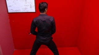 Male striptease, erotic dance