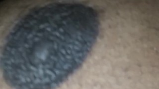 Playing with my moobs