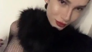 Jolene Dawson Snapchat | Boobs, Fishnet & Fur