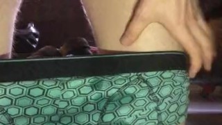 Rubbing my dick's Head, wetting undies