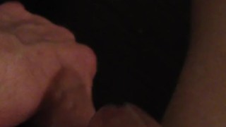 wetting in my undies with my chastity cage on