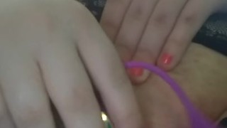 Sexy BBW masterbates in sexy outfit