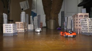 amaninheels | Thigh High Boots Stroll Through Town (teaser)