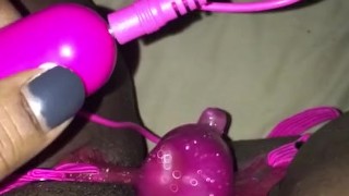BBW PUSSY WITH BUTTERFLY VIBRATOR