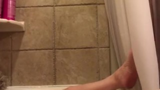 MILF getting off in Jacuzzi.