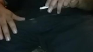 Bulge tease in uniform