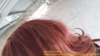 Redhead Milf Gets Fucked In Public Car Parking