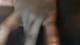 Ebony home alone