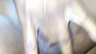 Showing off her PUSSY