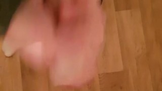 Masterbating until cumming
