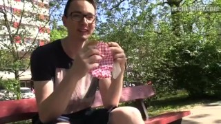  CZECH HUNTER 355 - Twink Gets Picked Up From The Park & Gets His Hairy Ass Drilled