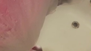 Stroking bbc for my Princess