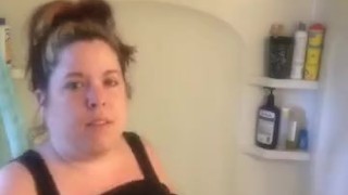 Hot and steamy shower part 1