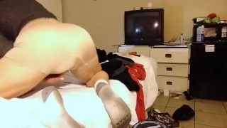 Sexy femboy in girls clothes